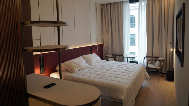 Habitación piloto del hotel Eurostars cinco estrellas de Valladolid