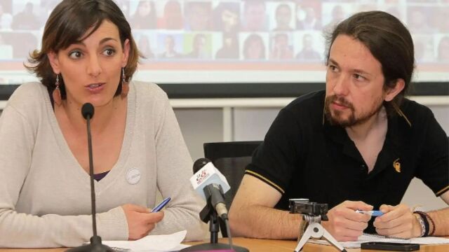 Lola Sanchez y Pablo Iglesias