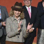 La Infanta Elena en una corrida de toros en Guillena.