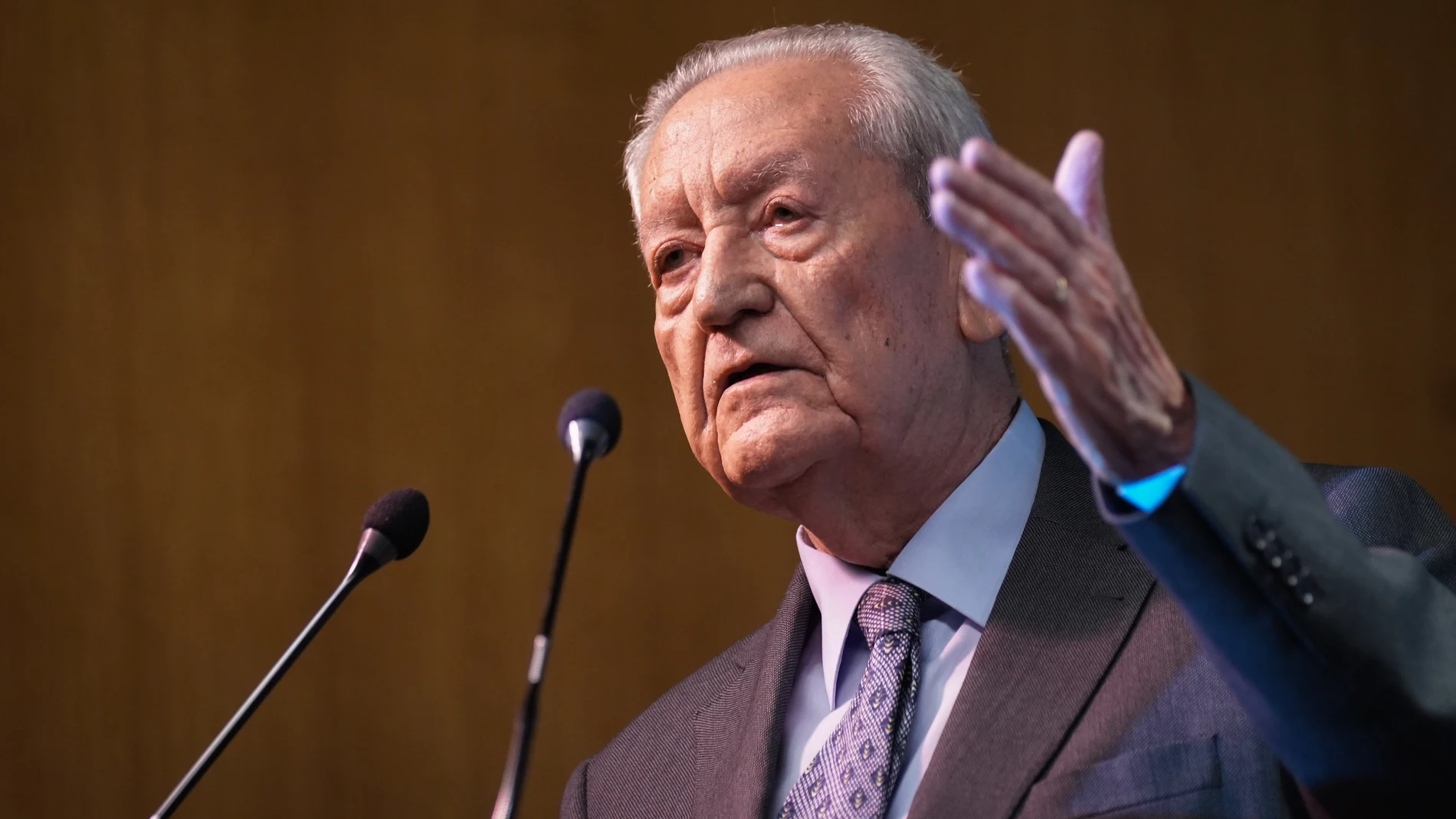 El expresidente de la Junta de Andalucía, Rafael Escuredo