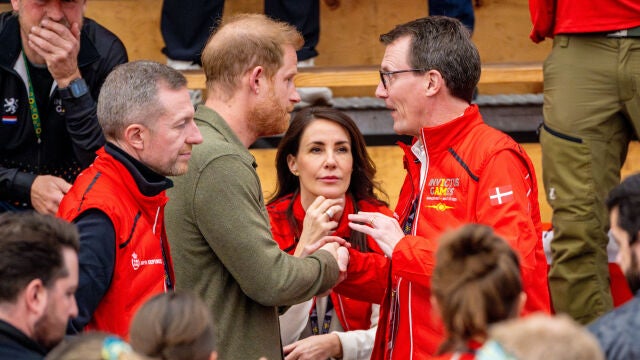 Harry de Inglaterra y Joaquín de Dinamarca, en los Juegos Invictus