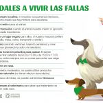 Recomendaciones para que las mascotas "sobrevivan" a las Fallas