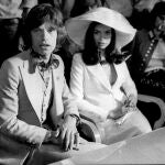 El traje de novia de Bianca Jagger.