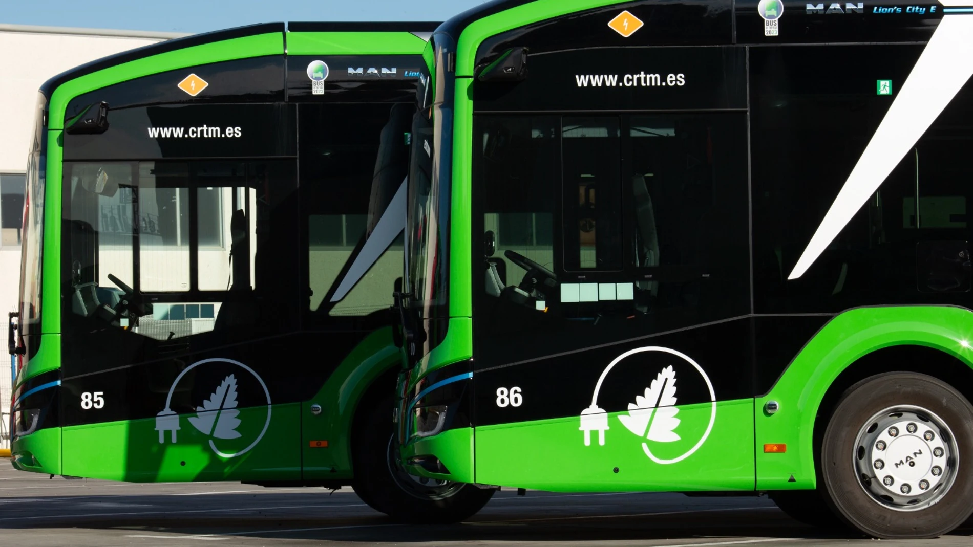 Los autobuses de Madrid son sostenibles