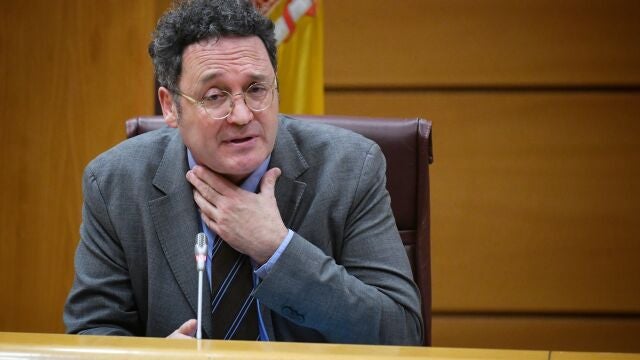 El fiscal general del Estado, Álvaro García Ortiz, en el Senado