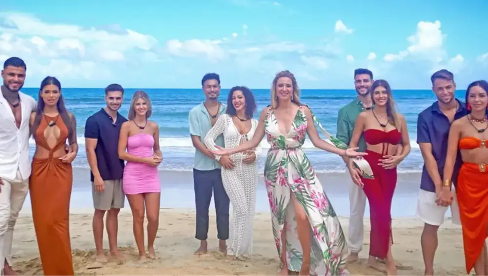 Parejas y presentadora de 'La isla de las tentaciones 8'