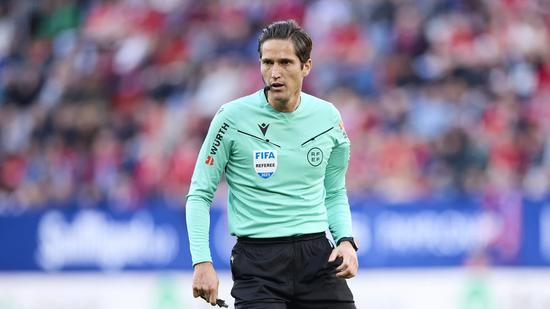 Munuera Montero, en El Sadar