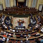 Sesión plenaria del Congreso de los Diputados
