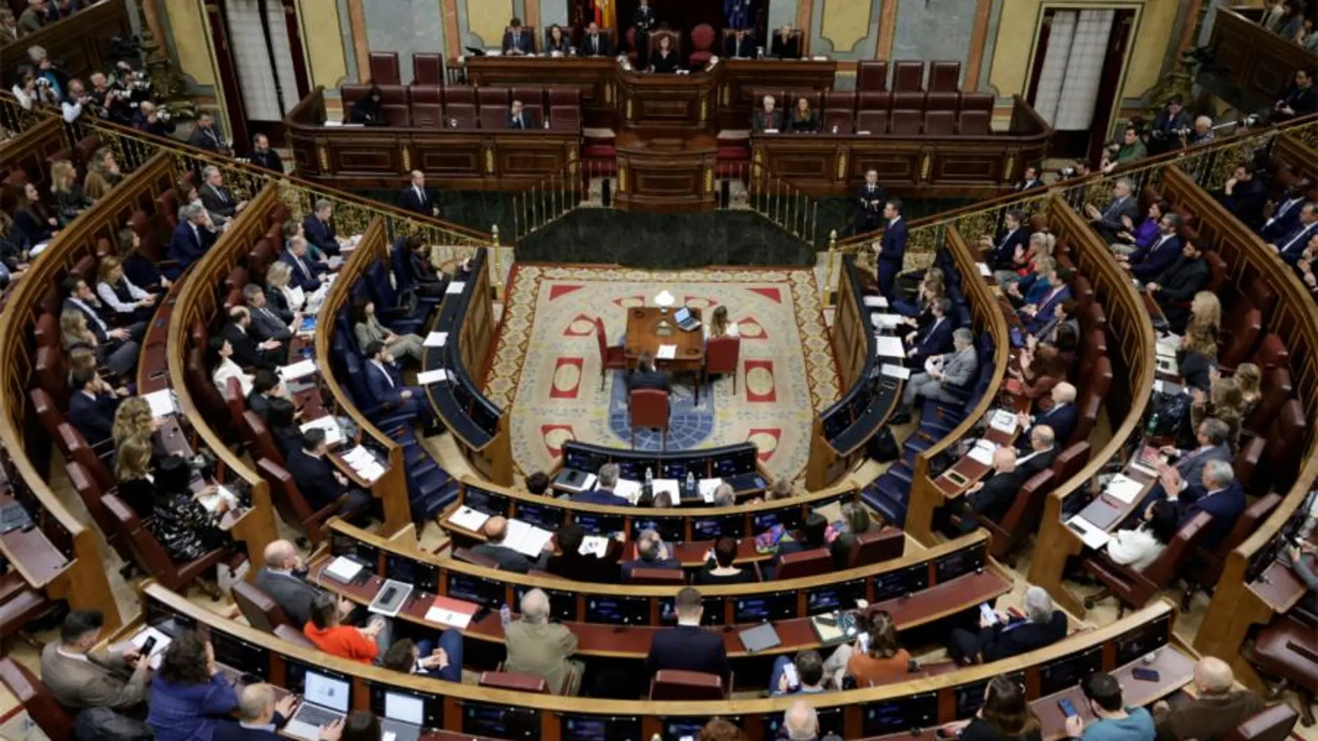 Sesión plenaria del Congreso de los Diputados