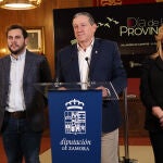 Faúndez presenta el Día de la Provincia de Zamora junto al diputado Víctor López y la alcaldesa de Villarrín de Campos Ainhoa Aranguren