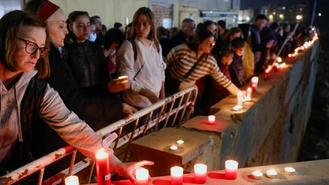 Homenaje en Paiporta a las víctimas de la dana