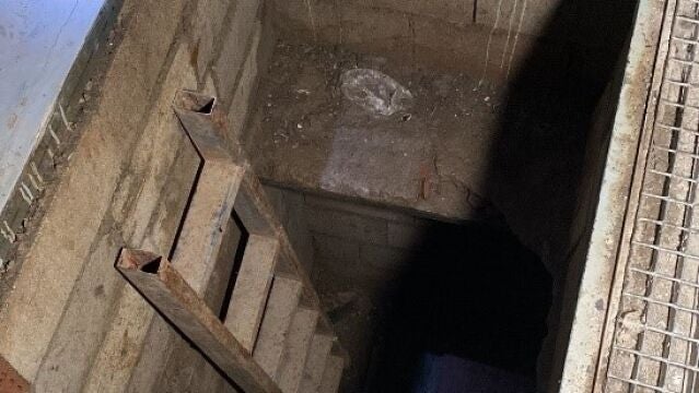 Sucesos.- El túnel hallado en Ceuta conectaba con una galería y se investiga su uso para introducir droga de Marruecos