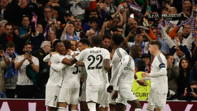 Real Madrid - Manchester City. Gol de Mbappe