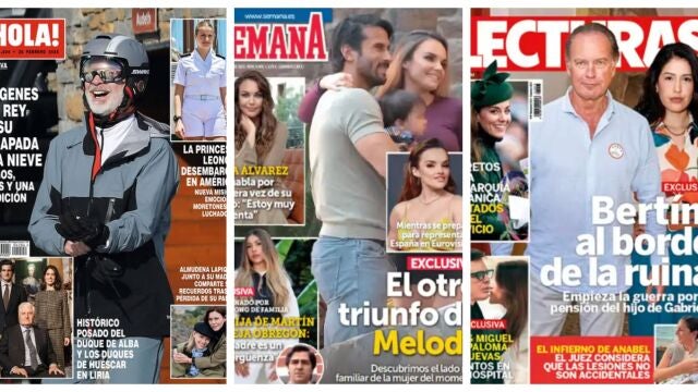 Portadas revistas del corazón 19 febrero 2025