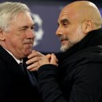 Carlo Ancelotti y Pep Guardiola