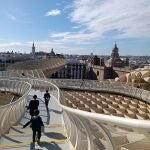 Metropol Parasol, conocido popularmente como Setas de Sevilla