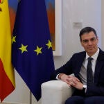 El presidente del Gobierno, Pedro Sánchez, se reúne con el presidente de Egipto, Abdelfatah al Sisi, con motivo de su visita oficial a España.