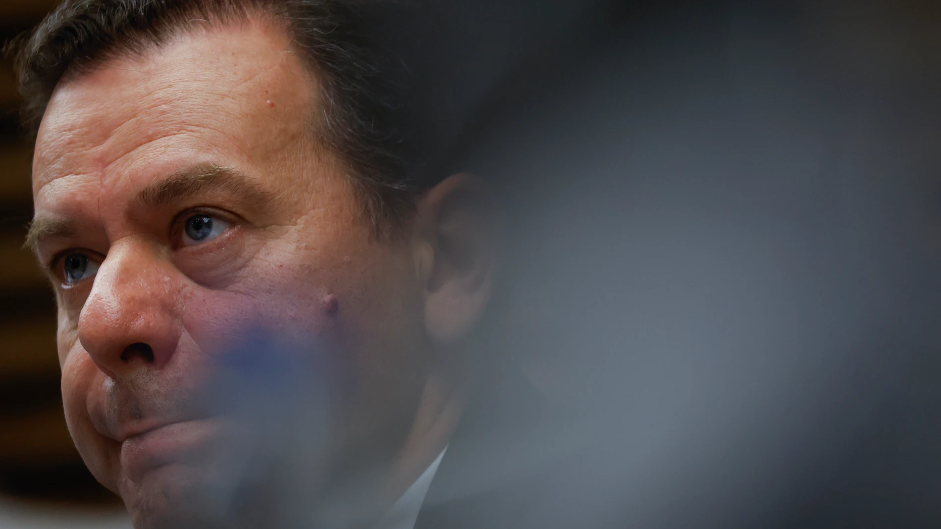 AME1613. SAO PAULO (BRASIL), 20/02/2025.- El primer ministro de Portugal, Luis Montenegro, participa en un encuentro con empresarios brasileños y portugueses este jueves, en la sede de la Federación de Industrias del Estado de Sao Paulo (Fiesp), en la ciudad de Sao Paulo (Brasil). EFE/ Sebastião Moreira