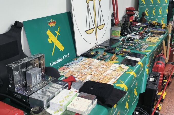 Sucesos.- Desarticulado grupo criminal por robos en Madrid, Toledo y Ciudad Real con 5 detenidos y 47 delitos imputados