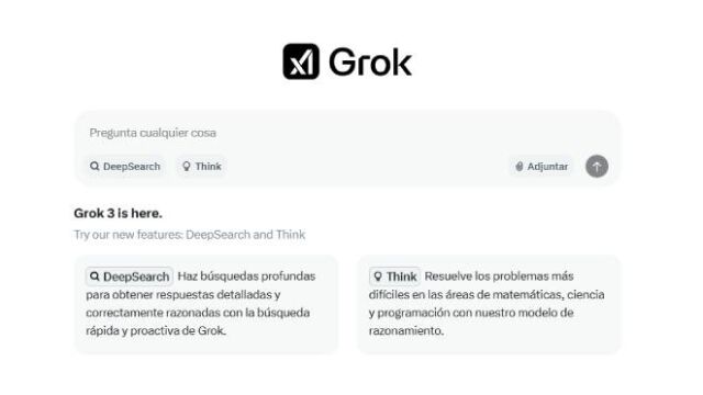 Grok 3, 'la IA más inteligente del mundo' pasa a ser gratuita: así puedes usarla.