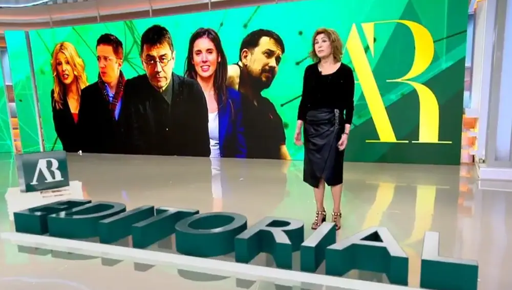 Editorial de Ana Rosa en su programa
