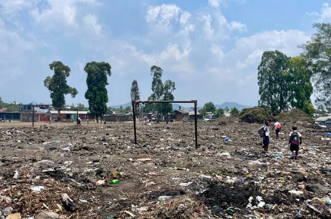 Los campos de desplazados en Goma, Congo, han sido evacuados