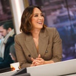 Tamara Falcó con blazer de Zara.