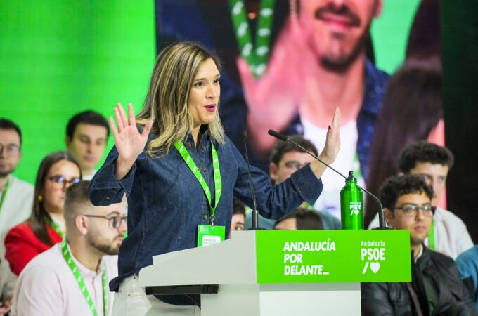 María Márquez, en el XV Congreso del PSOE andaluz