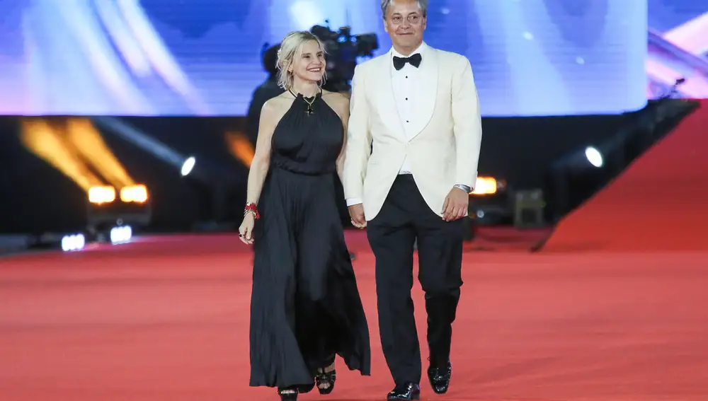 Eugenia Martínez de Irujo en el Festival de Viña del Mar 2025 en Chile.