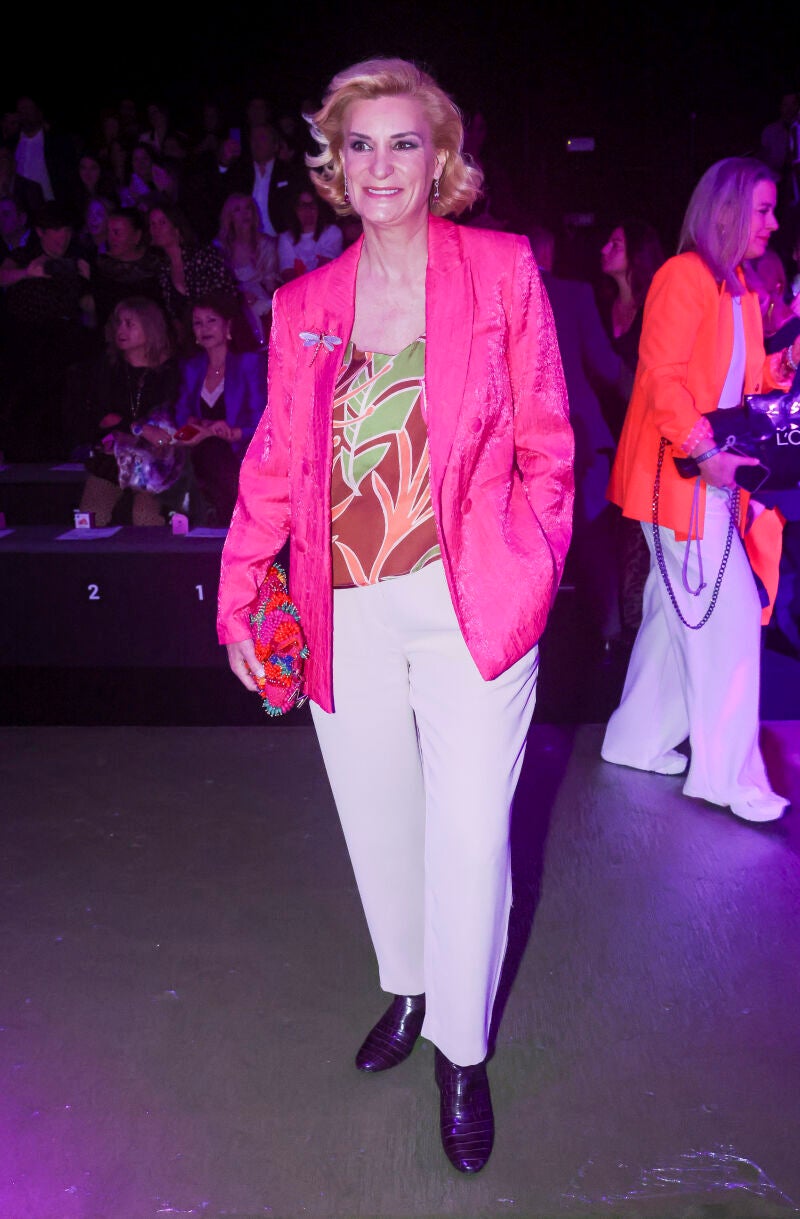 María Zurita en el desfile de Lola Casademunt by Maite en MBFWM.
