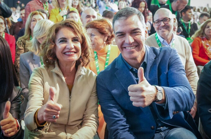 Pedro Sánchez y María Jesús Montero clausuran el XV Congreso del PSOE-Andalucía en Armilla