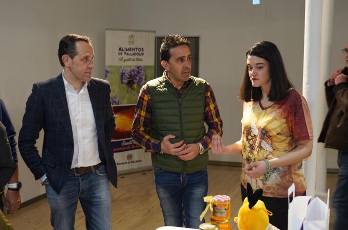 Conrado Íscar en el II Salón de la Miel de Alimentos de Valladolid