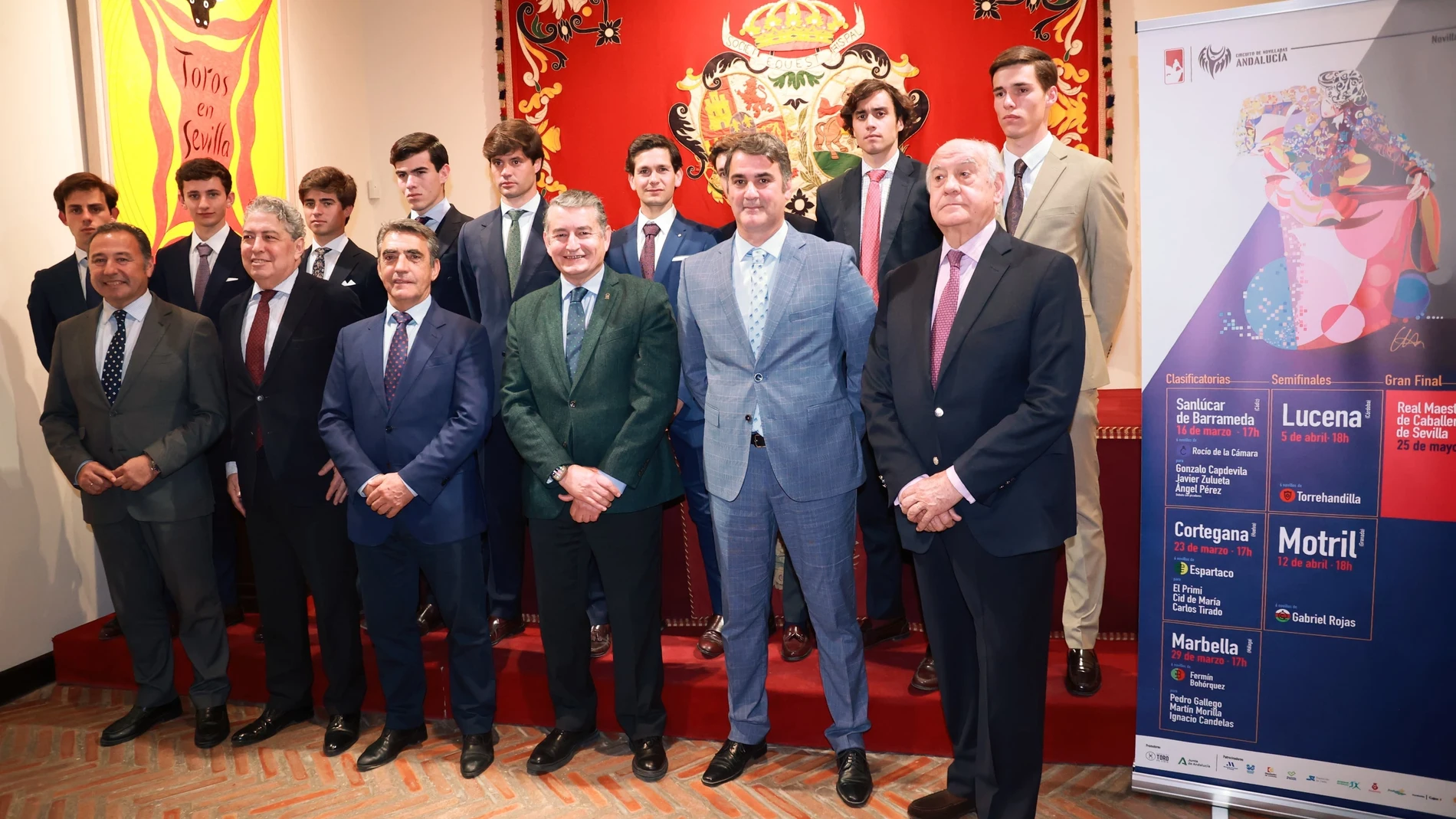 Foto familiar de la presentación del Circuito de Novilladas de AndalucíaROCÍO RUZ / EUROPA PRESS24/02/2025