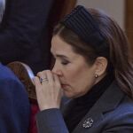 Mary de Dinamarca, rota en lágrimas en público