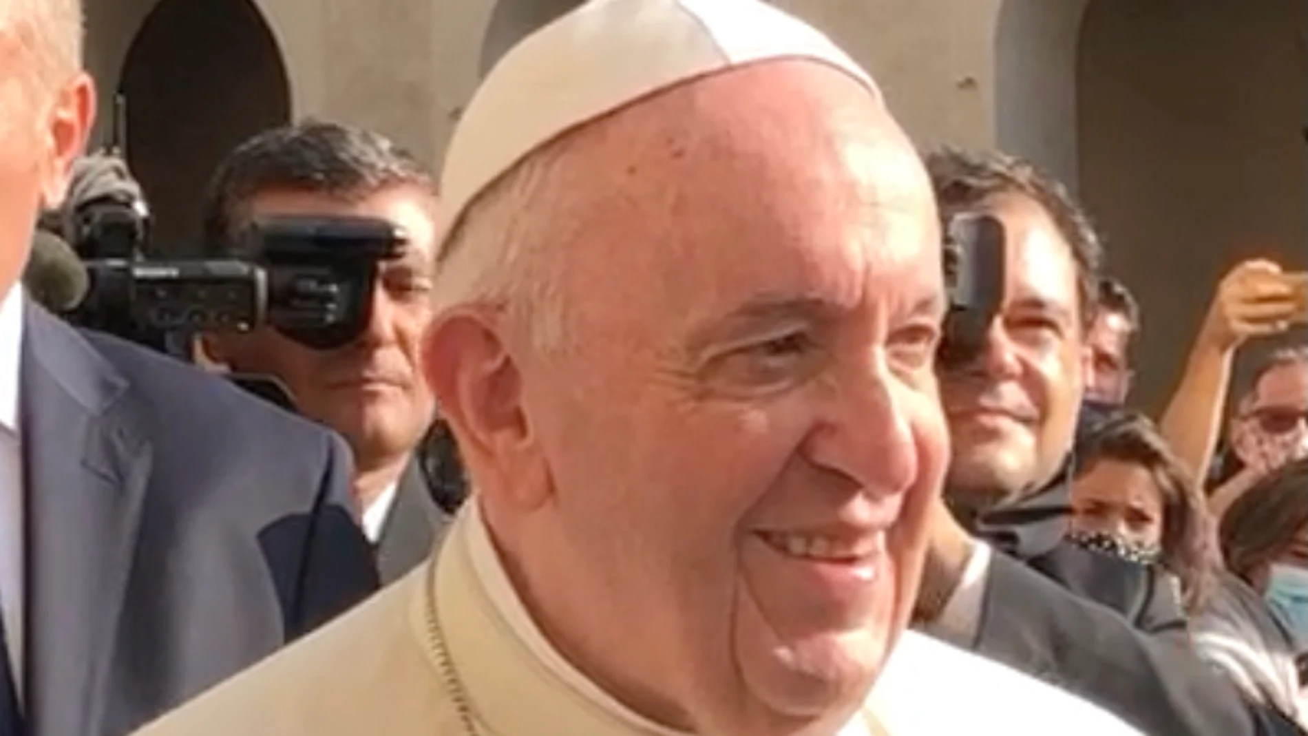 Papa Francisco en la Audiencia General del 20 de Septiembre de 2020 en la Ciudad del Vaticano
