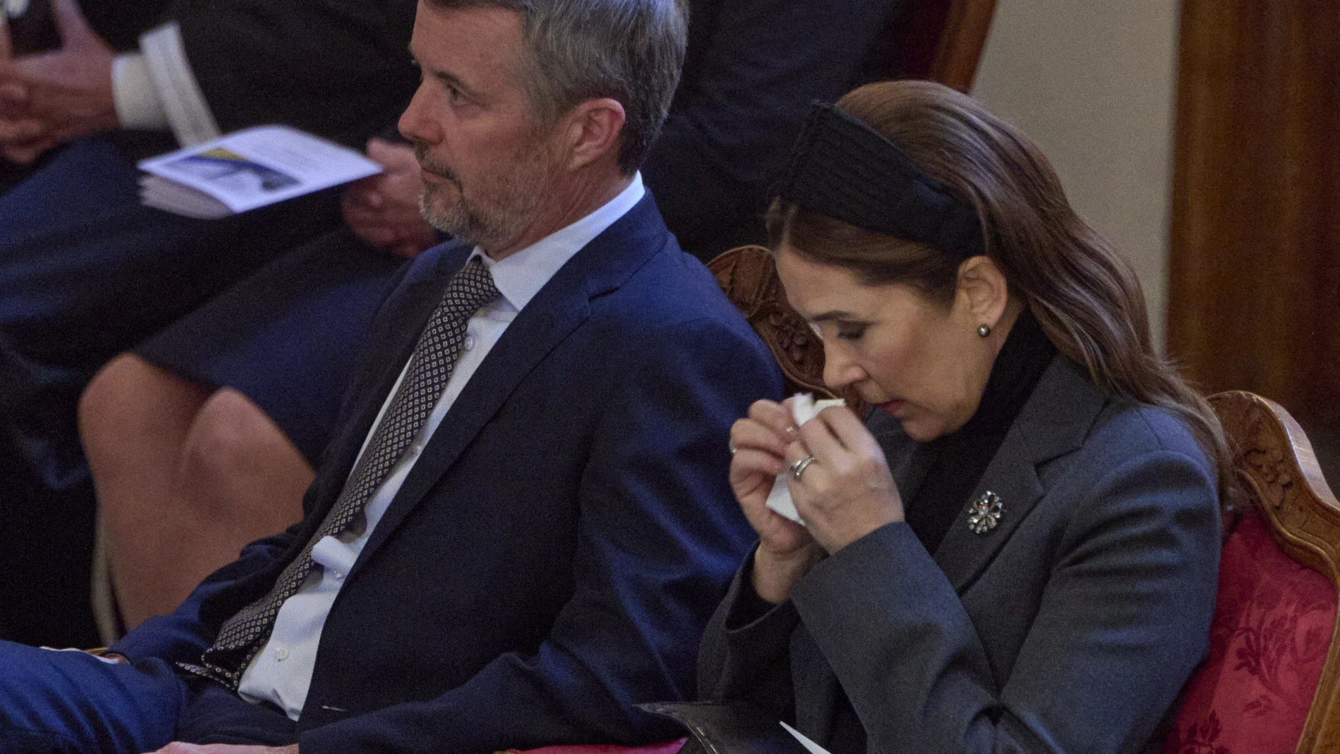 Federico X y Mary de Dinamarca en los actos por el aniversario de la invasión rusa a Ucrania