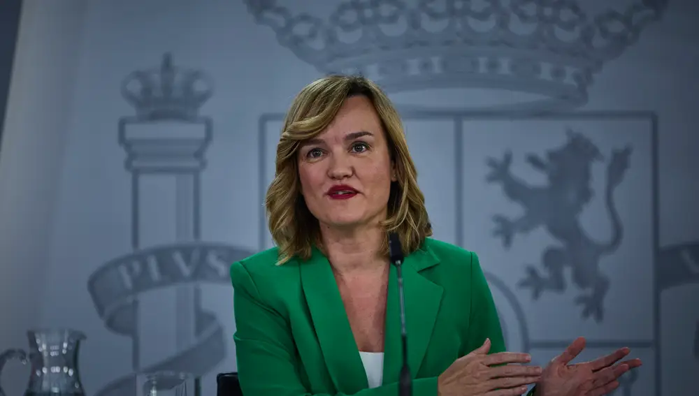 La ministra portavoz del Gobierno, Pilar Alegría