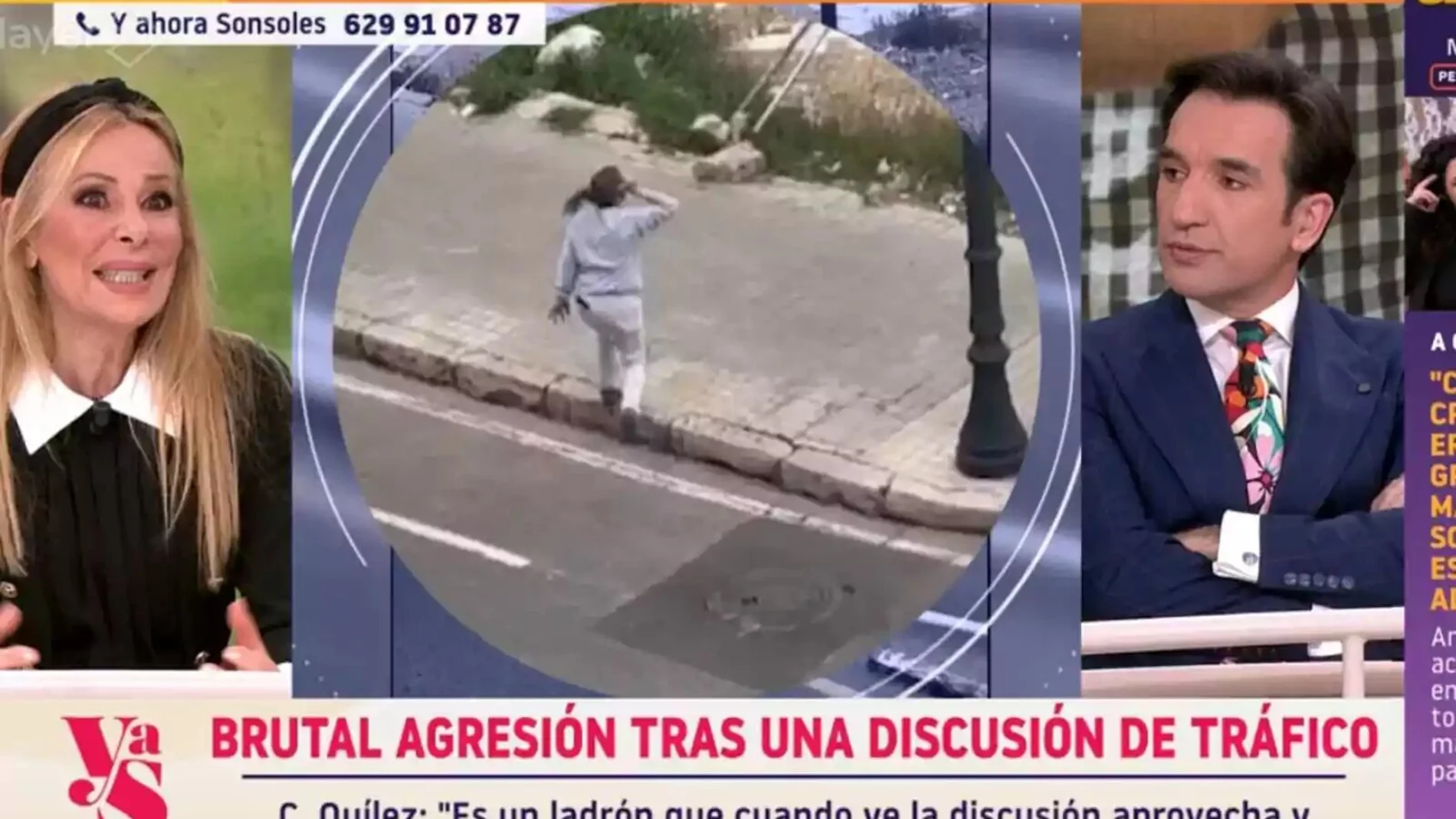 "Ayer en la calle me quitaron el móvil": Ana Obregón desvela en 'Y ahora Sonsoles' ser víctima de un robo