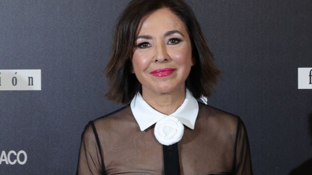 Isabel Gemio con look de gala.