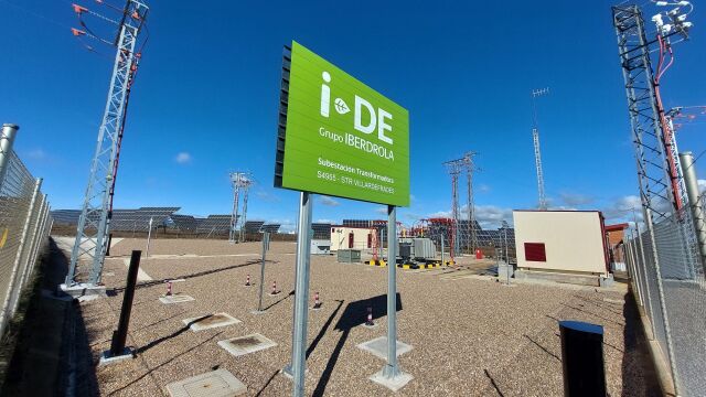 La renovada subestación eléctrica de Villardefrades