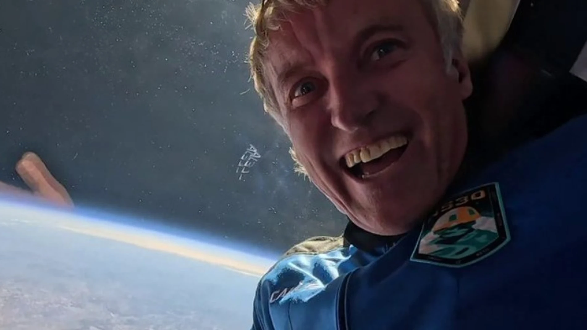 Descubre las primeras imágenes de Jesús Calleja en el espacio