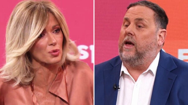 Susanna Griso y Oriol Junqueras