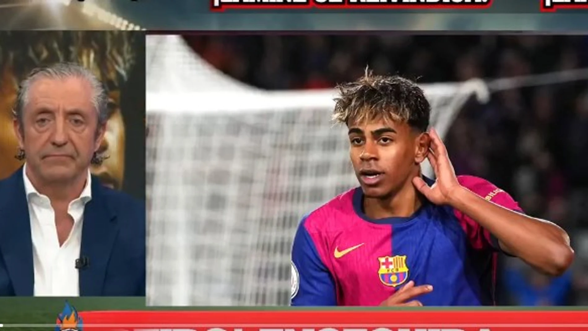 Lamine Yamal se ha enfadado con Josep Pedrerol