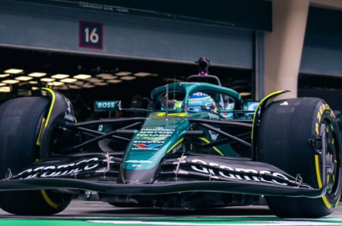 El alerón flexible de Aston Martin revoluciona los test de pretemporada de la F-1