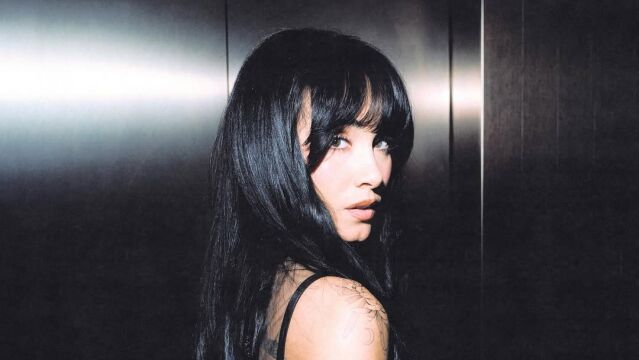 Aitana en la semana de la moda de Milán. 