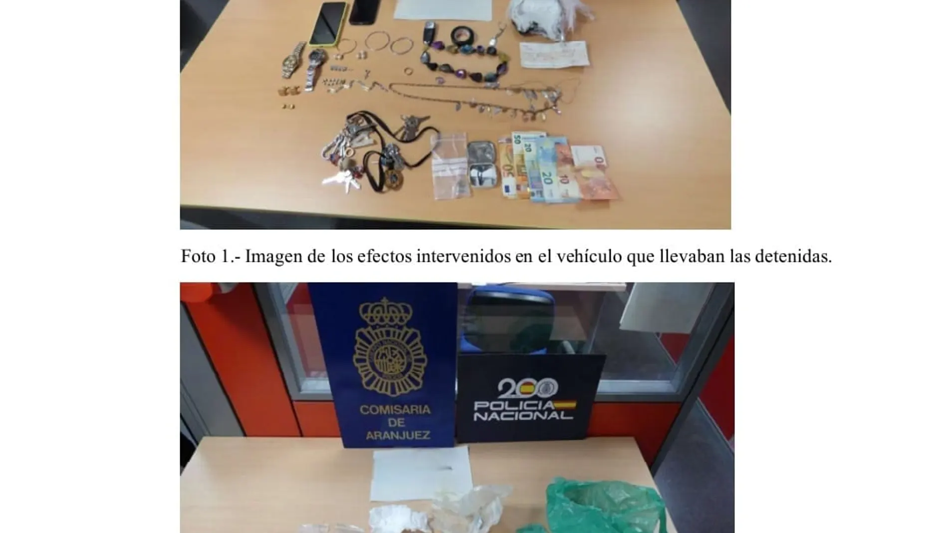 Una persecución acaba con tres narcos detenidos en Aranjuez
