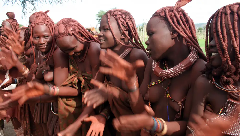 Mujeres himba, Namibia