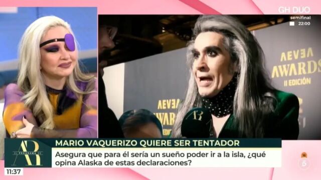 Alaska en 'El programa de Ana Rosa'