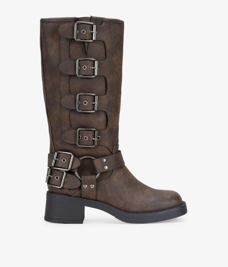 Botas moteras.