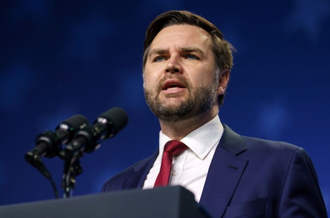 US Vice President JD Vance attends National Catholic Prayer Breakfast